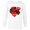 White, variant on Star Wars Chewbacca Chews You Heart Valentine’s Day - Long Sleeve T-Shirt for Men – Customized-White