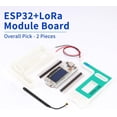 thumbnail image 4 of Placa de desarrollo ESP32 LoRa V3 con conjunto de baterías de 3000 mAh, 4 of 9