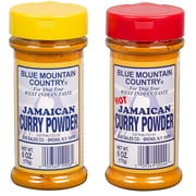 Blue Mountain Country Jamaican Curry and Hot Curry Powder, 6 ounce (Pack of 2)