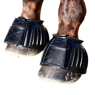 Rubber Material Horse Hoof Protection Non Slip Equine Shoe Shoes Isolate  Dirty Water to Protect Horseshoes L