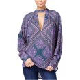thumbnail image 1 of Free People Blouse Tunique pour Femmes Marchant sur un Rêve, Violet, Petit, 1 of 1