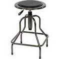 thumbnail image 3 of Vinyl Industrial Stool Without Backrest - Pneumatic Height Adjustment  Charcoal Gray, 3 of 3