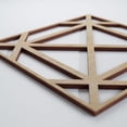 thumbnail image 4 of Ekena Millwork 7 3/8"W x 7 3/8"H x 1/4"T Extra Small Buxton Decorative Fretwork Wood Wall Panels, Birch, 4 of 15