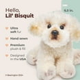 thumbnail image 3 of Bearington Dog Stuffed Animal - Puppy Realistic Stuffed Animals - Plush Dog Toys for Kids Poodle Labradoodle Plushies - Lil` Bisquit 6 Inch, 3 of 8