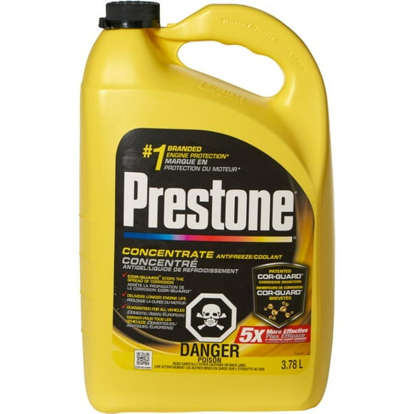 Prestone Universel Antigel + Liquide de Refroidissement Concentre 3.89L