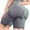 Gray, variant on CFLVAEK 2 Piece Biker Shorts Women Seamless Butt Lift Bike Shorts Comfy High Waisted Knee Length Yoga Shorts Solid Color Summer Cycling Workout Shorts Gray M