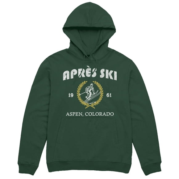 Americana Collection Apres Ski 1961 Forest-Green Small Hoodie