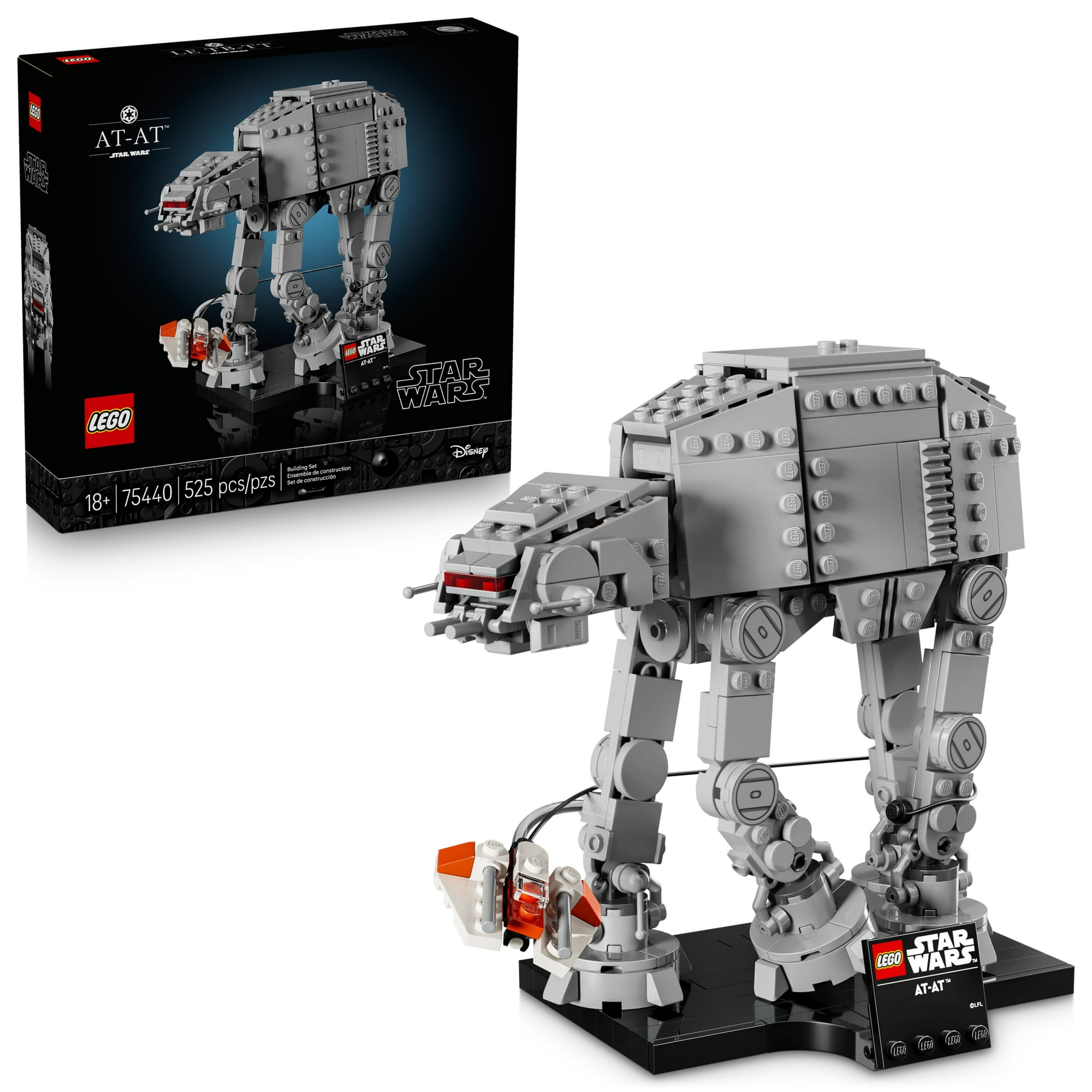 LEGO Star Wars AT-AT Walker - Collectible Building Set for Adults, Ages 18+ - Star Wars Gift - Room Decor for Office, Bedroom, or Book Shelf - Activity for Men, Women, & Movie Fans - 75440