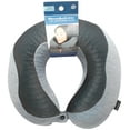 Brookstone Cool Touch Memory Foam Head and Neck Travel Pillow for
