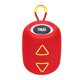 thumbnail image 1 of Altavoz 5.3 compatible con Bluetooth Altavoz de 1200 mAh Radio FM Luz LED (Rojo), 1 of 6