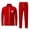 51 Red, variant on Mens Sweatsuits Sets 2 Piece Outfits Full Zip Stand Collar Tracksuits Long Sleeve Casual Warm Up Jogger Sets with Pockets