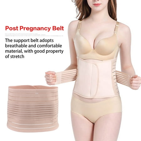 Hilitand 3 Sizes Postnatal Belt, Postpartum Recovery Band,Postnatal Bandage Maternity Postpartum Belt Waist Belly Recovery Band for Post Pregnancy Women(M, L,