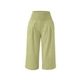 thumbnail image 7 of Fengactive Little Girls Loose Capri Pants High Waisted Casual Lounge Pants Capris for Girls with Pockets, 7 of 7