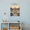 thumbnail image 4 of Full View Museum Wall Art Museo Internacional Del Barroco Puebla Mexico Vintage Travel Poster Reflective Architecture Print Poster, 4 of 8