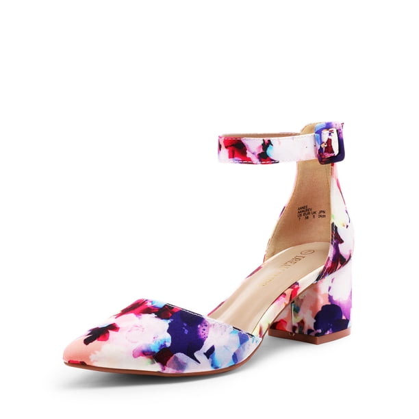Zapatos DREAM PAIRS ANNEE Tacones de Punta Floral
