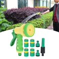 thumbnail image 1 of Fdit Garden Water Sprayer Set With 8 Spraying Modes High Pressure Sprinkler For Wa GS, 1 of 8