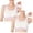 Purple 2PCS, variant on MDUKONU Girls Seamless Comfort Bras 2 Pack, Breathable Soft Everyday Wear Solid Color No Padding Support Cami Bralette , 9-16 Years