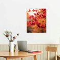 thumbnail image 2 of Creowell Canvas Wall Art Picture 16x20in for Living Room Bedroom Fall Decor Maple Leaf 16x20in, 2 of 3