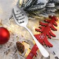 thumbnail image 3 of Fiudx Juego de Cucharas Grabadas, Regalo Duradero de Acero Inoxidable, Citas Románticas Personalizadas, Perfecto para Esposo o Esposa, Regalo de Navidad, Vajilla Familiar, 7,68 X 1,5 X 0,51 Pulgadas, 3 of 3