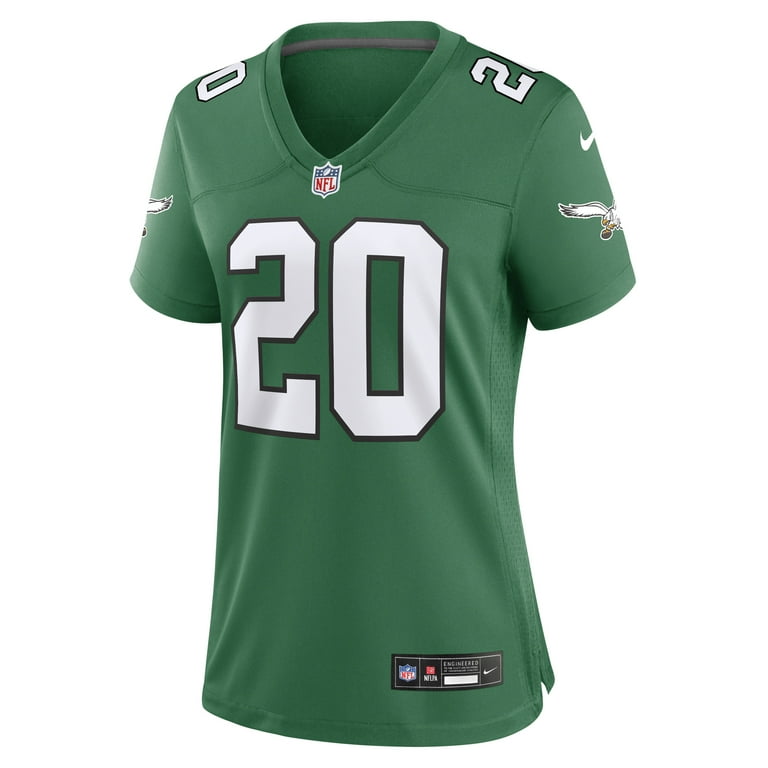 Women's Nike Brian Dawkins Kelly Green Philadelphia Eagles