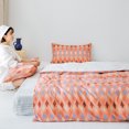 thumbnail image 4 of Juego de ropa de cama de algodón con diseño floral y fundas de almohada para una decoración elegante del hogar, 4 of 8