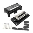 thumbnail image 2 of figatia Bus Bar Power Distribution Block Junction Block for Car Automotive Boat Black, 2 of 9