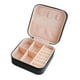 thumbnail image 4 of Caja de joyería jinwen Rosa con cremallera de viaje, 4 of 5
