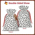 thumbnail image 2 of Naloa Fish Bone Drawstring Christmas Bags, 3D Xmas Gift Bags, Christmas Wrapping Bags, Xmas Goodie Bags, Treat Pouch Bags, Party Favor Bags-Medium, 2 of 9