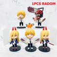 thumbnail image 1 of Figura de acción de motosierra de 33cm para hombre, figura de Anime de Power/Denji de PVC 1560, modelo coleccionable de muñeco de juguete Gong Bohan LED, 1 of 2