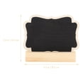 thumbnail image 2 of Monyance mini blackboard Reusable Chalkboard with Stand - Home Artware for Decoration(3.35X2.48X0.1Inches), 2 of 11