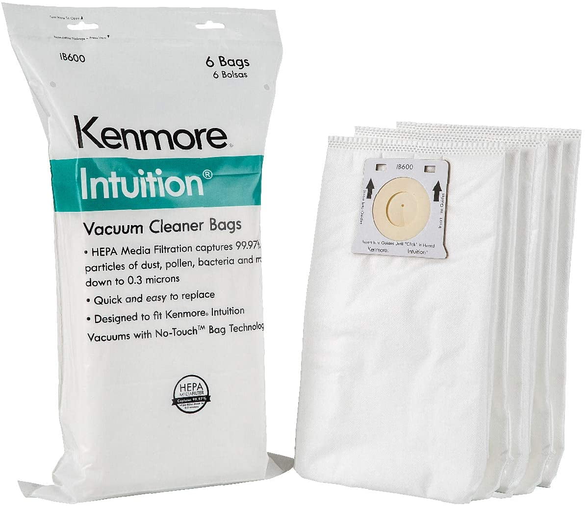 8 Pack Ultracare Kenmore Bag Style U,L,O & 5068 Ultra Allergen U L O Vacuum Bags 