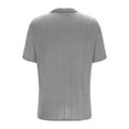 thumbnail image 5 of COSFO Short Sleeve Men's Polo Shirts Collared Casual Tops Jacquard Loose Pullover Mens Classic T-Shirt, 5 of 6