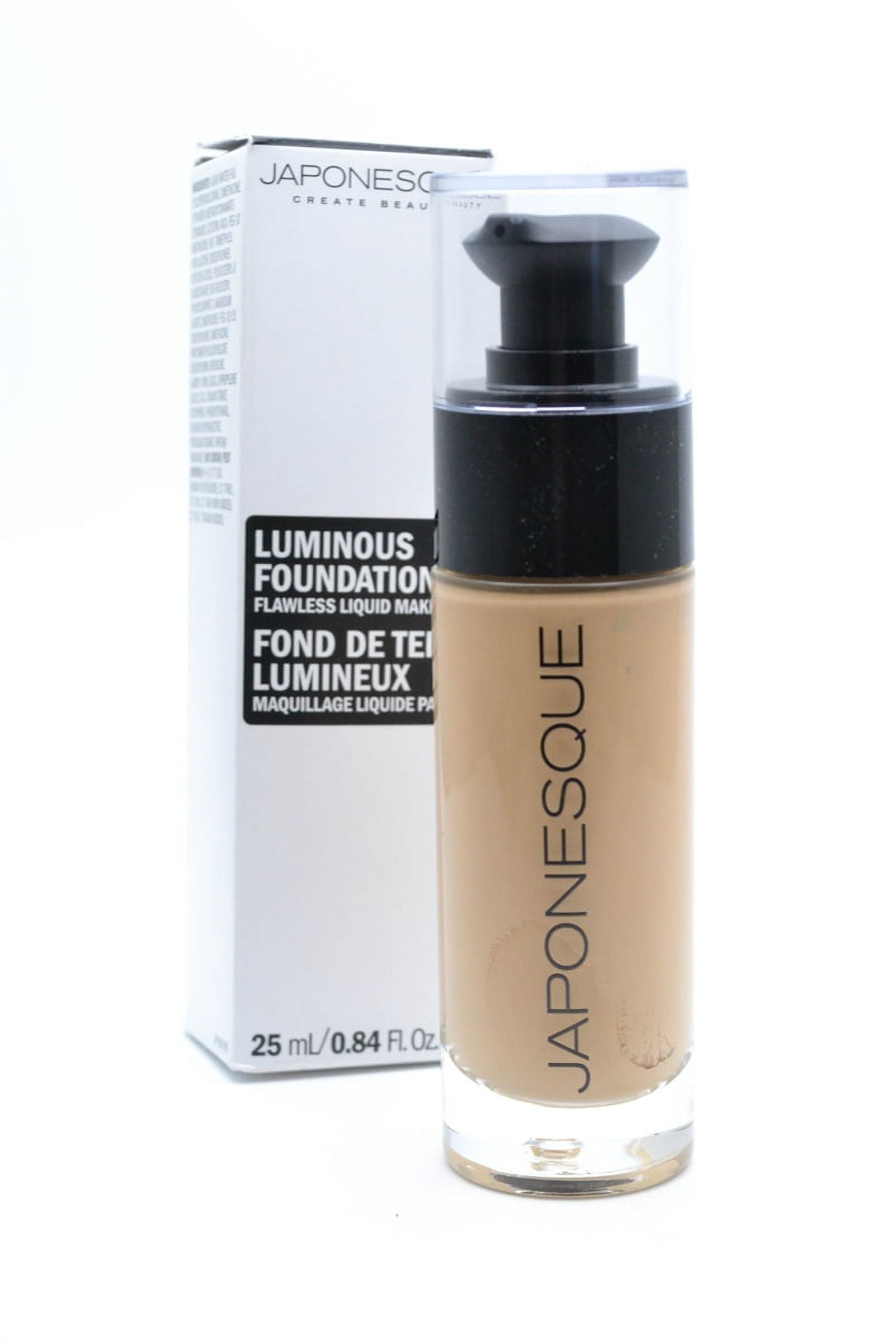 厚岸 NEW BORN 2018 FOUNDATION No,2 JAPONESQUE Luminous Liquid Foundation, Shade 02 - Walmart.com