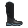 thumbnail image 1 of "Women's LaCrosse Alpha Thermal 14"" 7mm Boot Black/Cerulean Neoprene 6 M", 1 of 2