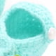 thumbnail image 2 of Zapatos Hechos A Mano Bebé Recién Nacido Niños Niñas Crochet Knit Azul, 2 of 6