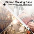 thumbnail image 3 of Fyydes Auto Siphon Racking Cane for Beer Wine Bucket Carboy Bottle with Tubing Plastic , Siphon Racking Cane, Auto Siphon Mini, 3 of 8