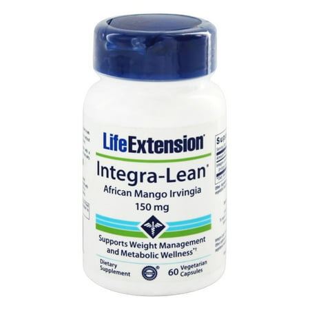 Life Extension - Integra-Lean Irvingia Gabonensis African Mango 150 mg. - 60 Vegetarian