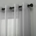 thumbnail image 2 of No. 918 Emily Voile Sheer Grommet Curtain Panel, 59"x95", Silver, 2 of 7