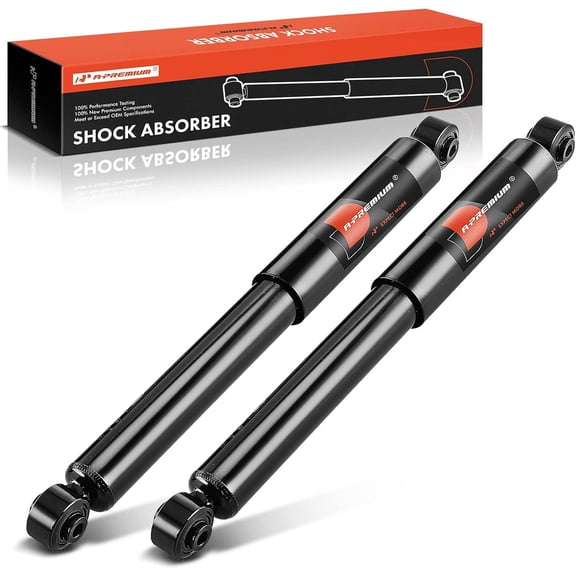 A-Premium Rear Suspension Shock Absorber Compatible with Ford Transit Connect 2010 2011 2012 2013, 2-PC Set