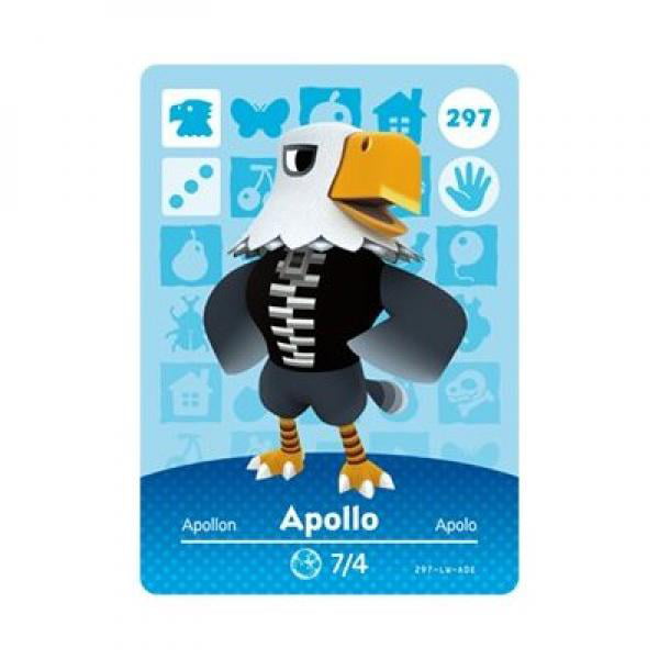 Apollo Nintendo Animal Crossing Happy Home Designer Amiibo Card 297 Walmart Com Walmart Com