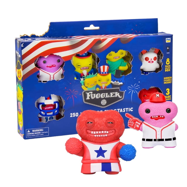 Figuras coleccionables Fuggler USA 250 Aniversario, paquete de 8