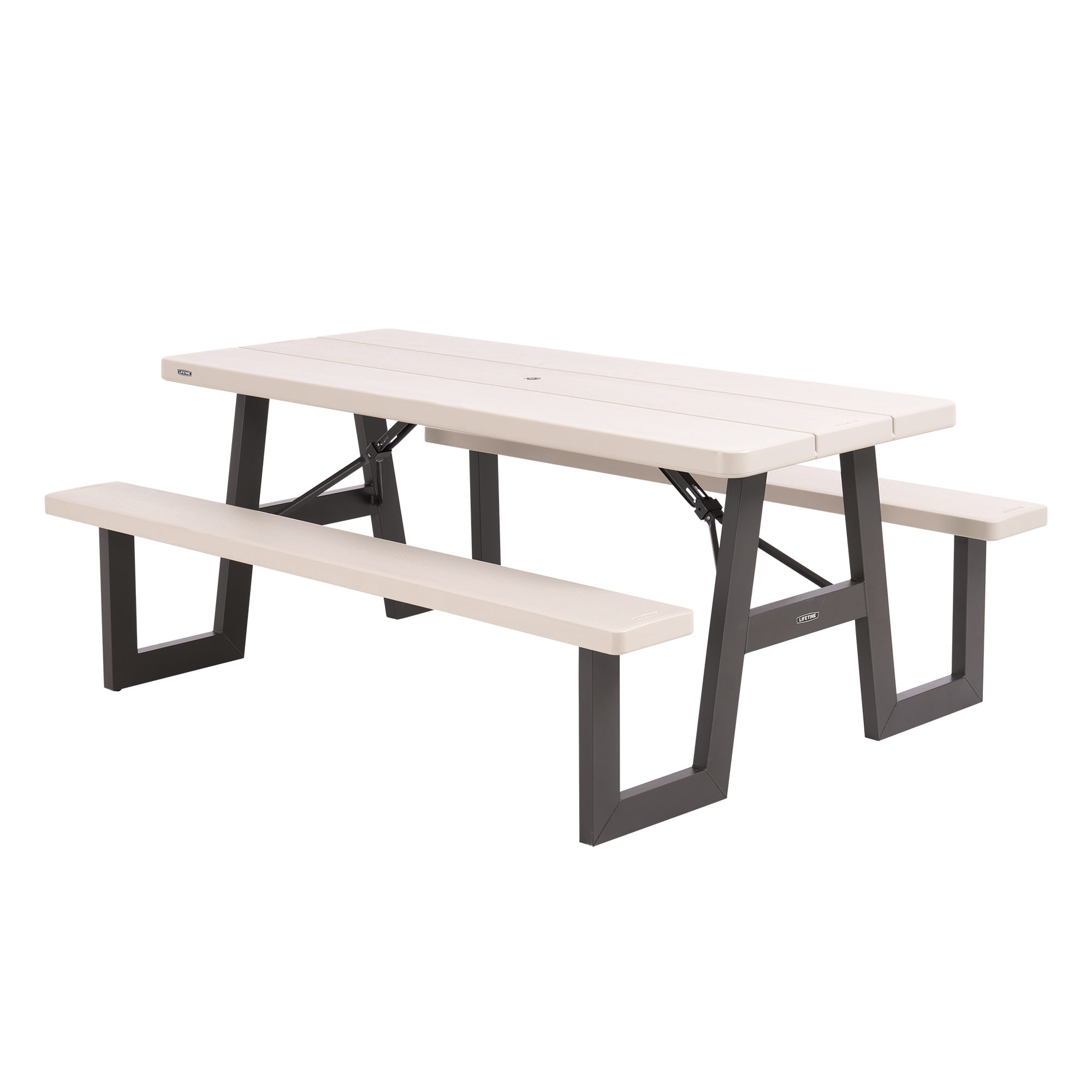 Lifetime 6-Foot Craftsman Outdoor Polyethylene Folding Picnic