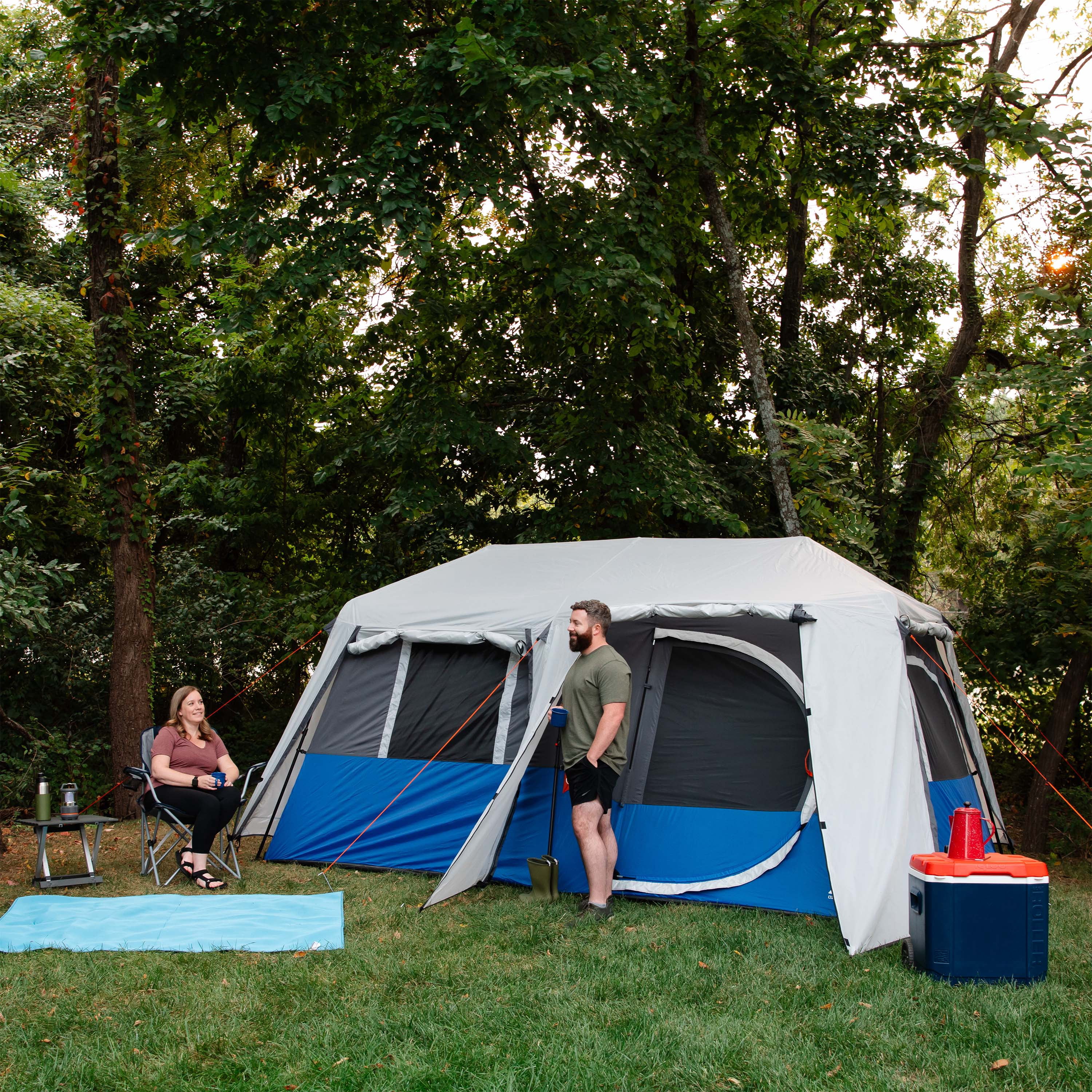 Ozark Trail 14' x 8' 8-person instant cabin tent with full rainfly