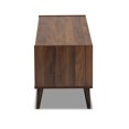 thumbnail image 4 of Baxton Studio Suli Mid-Century Modern Walnut Brown Finished Wood TV Stand, 4 of 5