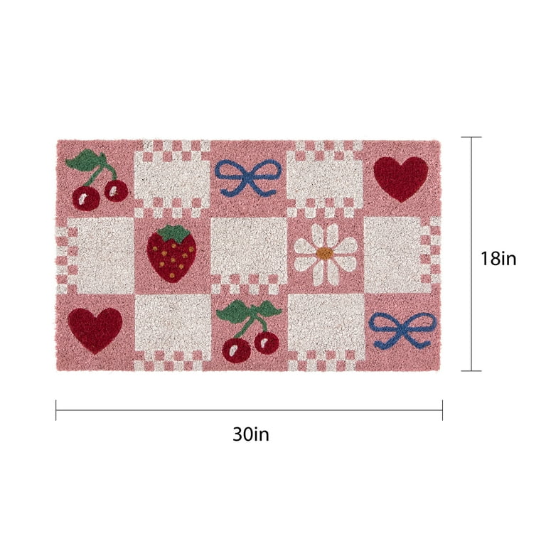 Mainstays Cross Stitch Outdoor Doormat, 18