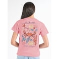 thumbnail image 3 of Simply Southern Crabby Beach Tearose T-Shirt, 3 of 4