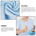 thumbnail image 3 of Seitruly Baberos para adultos con discapacidad, tela para personas, toalla de agua, bolsillo de arroz, restaurante, enfermería, personas mayores, masajeadores S Azul Seitruly CE013527-01, 3 of 6