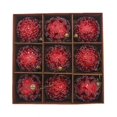 thumbnail image 2 of Bola navideña grande de cristal con incrustaciones de 8 cm, adornos creativos para colgar en el árbol de Navidad, decoraciones navideñas colgantes, 2 of 5