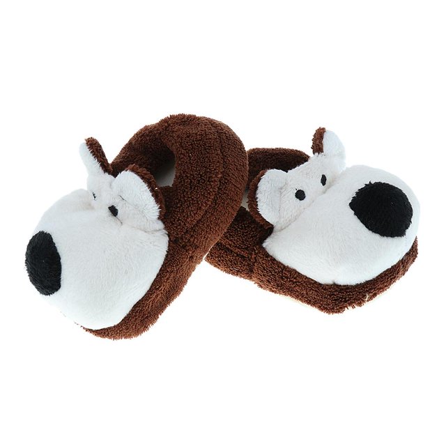 Bebé Niños Niñas Invierno Antideslizante Espesar Fleece de Prewalker - 4, 13cm CUTICAT Fuzzy Coral zapatos de lana