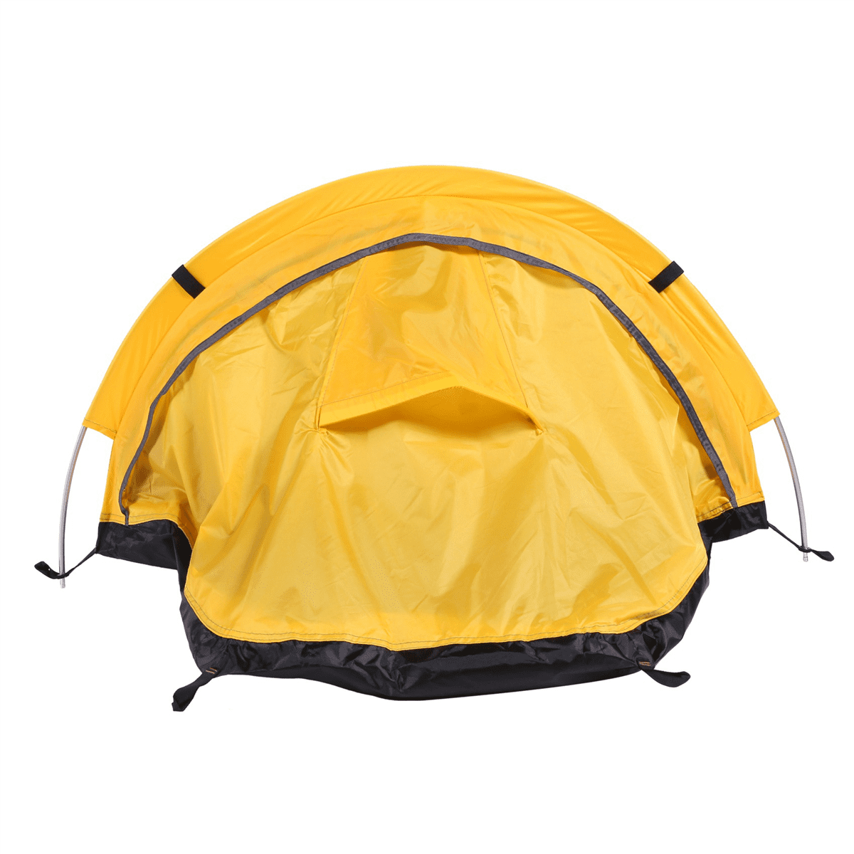 2X Ultralight Bivvy Tent Single Person Backpacking Bivy Tent Waterproof Bivvy Sack for Outdoor Camping Survival Travel,Yellow